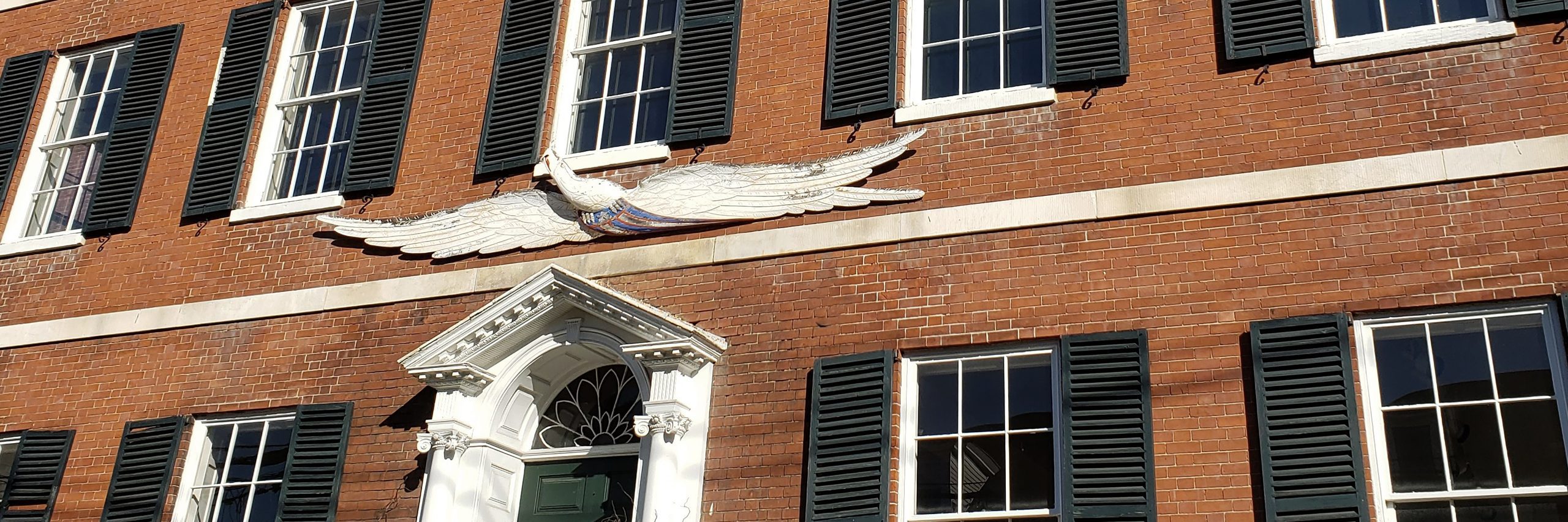 Exterior view of ARCove Architecture's office located in a historic building in downtown Portsmouth, NH